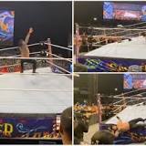 Brock Lesnar tosses Roman Reigns from a TRACTOR and then lifts ring during crazy WWE SummerSlam main event