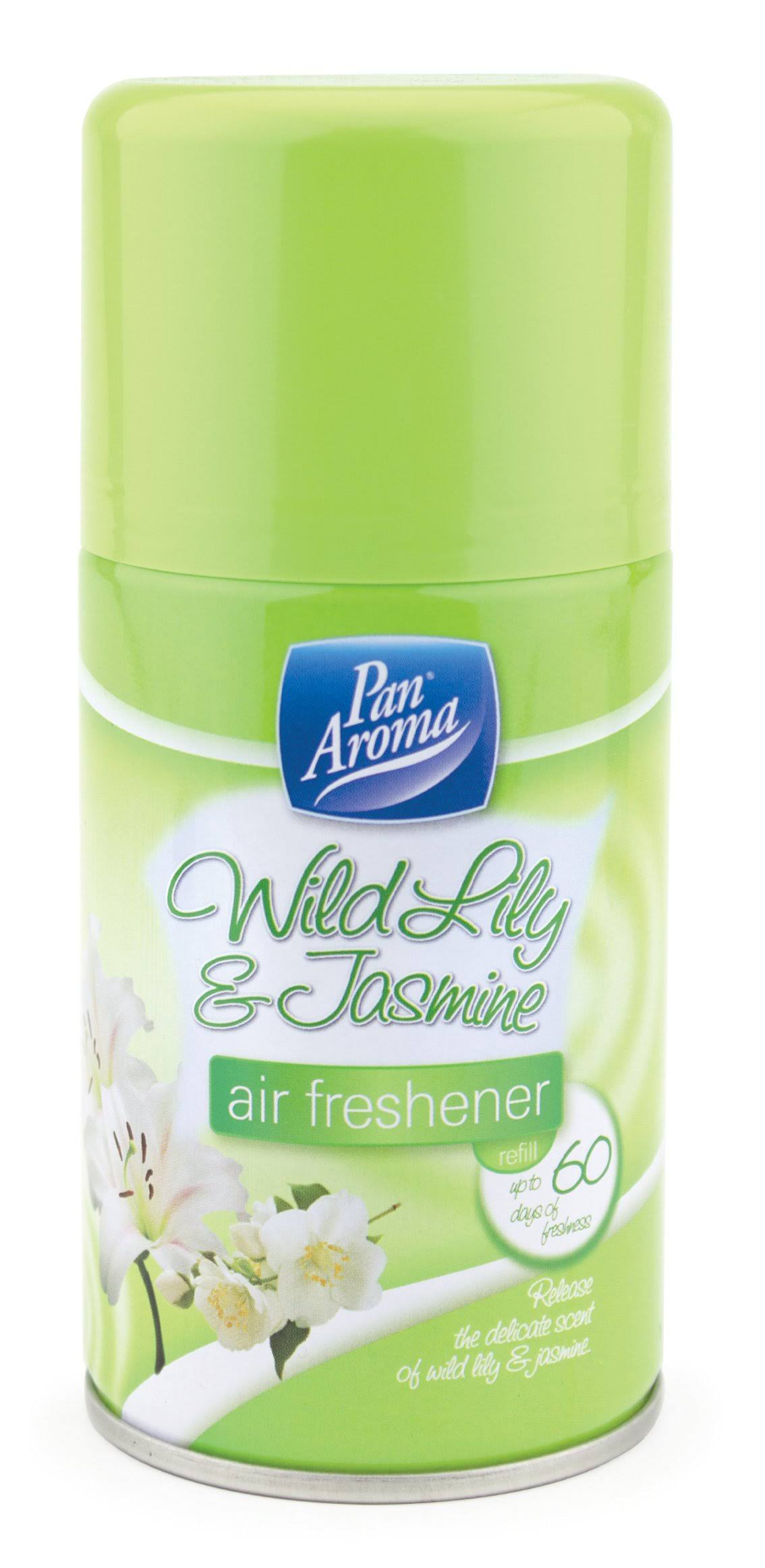 Pan Aroma Wild Lily & Jasmine Air Freshener Refill 250ml Fragrance Spray Scent