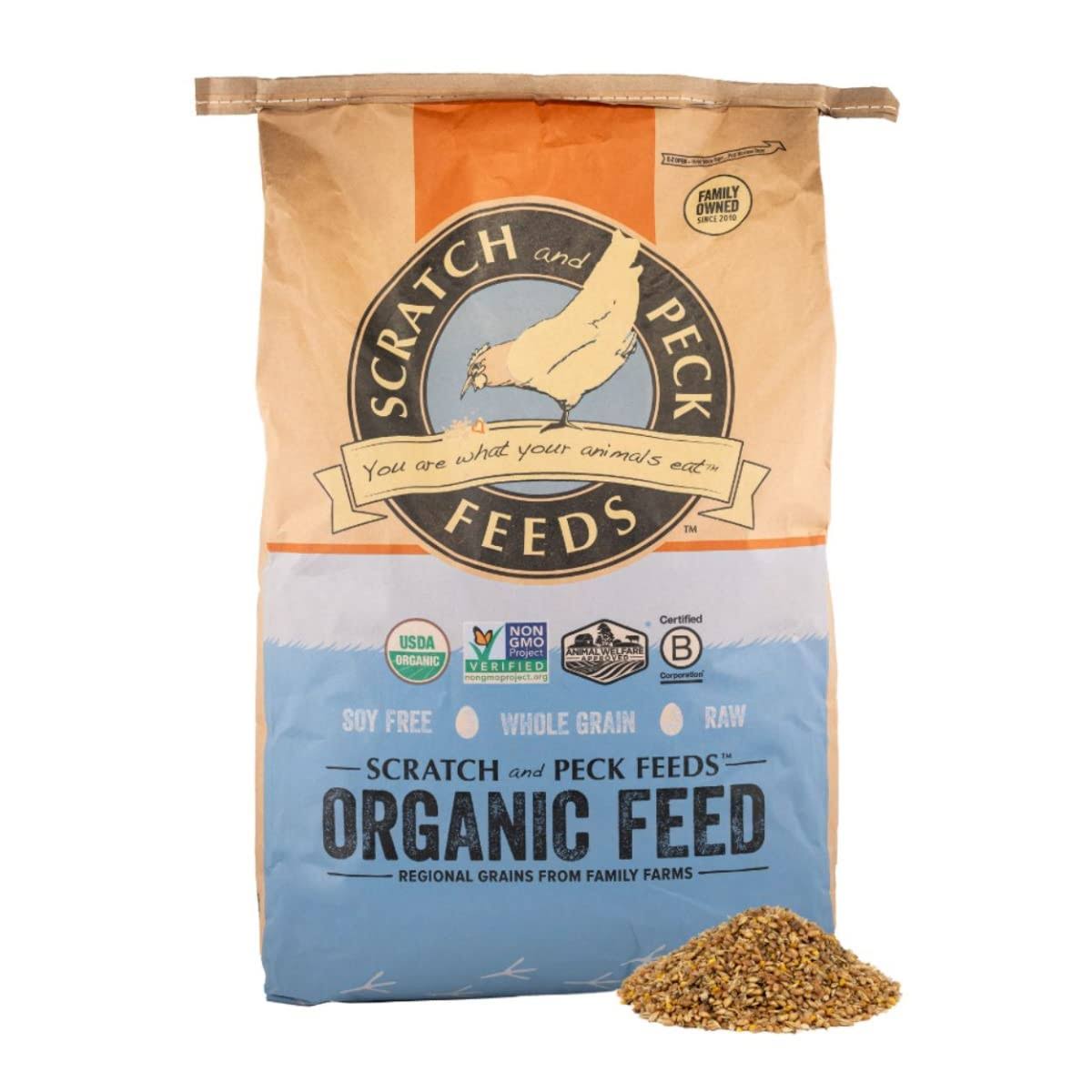 Scratch & Peck Naturally Free Organic Layer 16% 40 lbs.