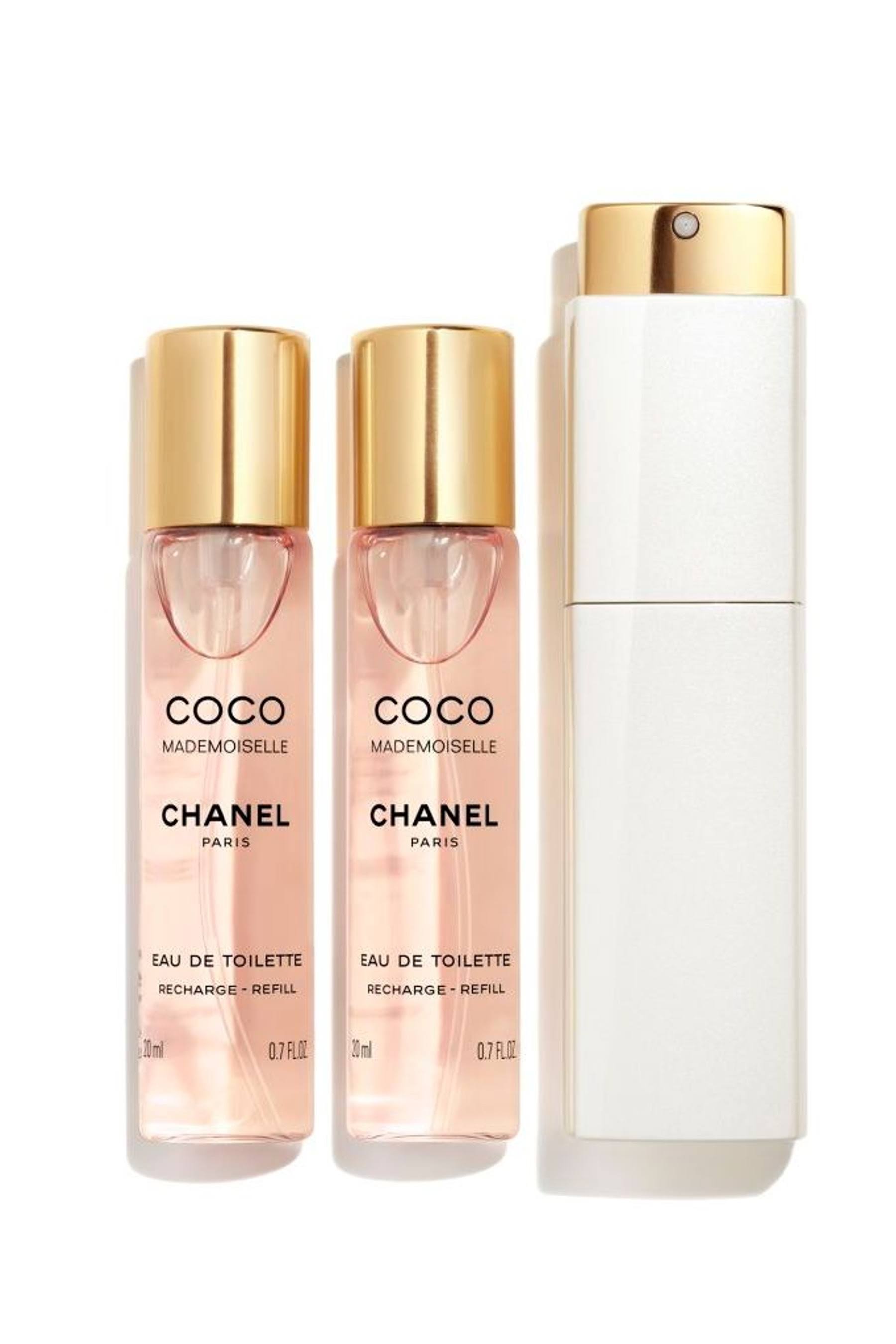Chanel Coco Mademoiselle Twist & Spray Eau De Toilette - 3 x 20ml