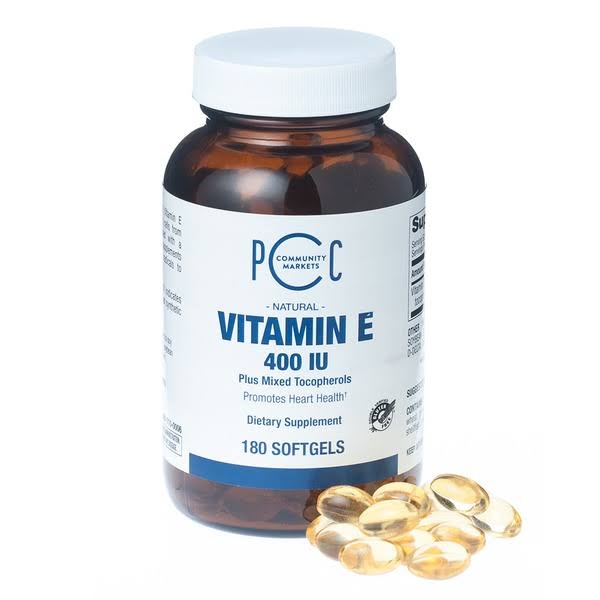 PCC, Vitamin E Dietary Supplement, 400 IU
