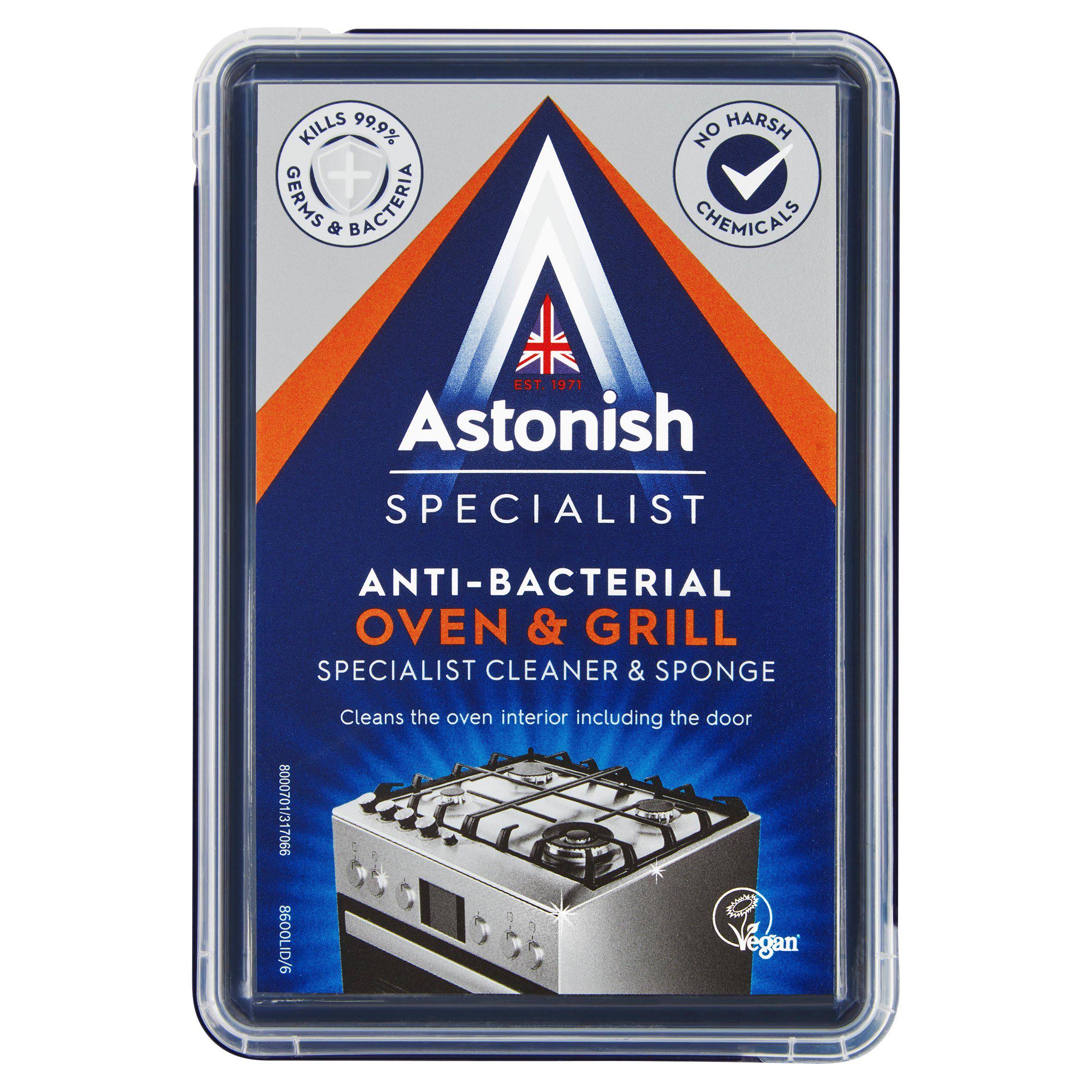 Astonish Specialist Oven and Grill Cleaner and Sponge - 250g