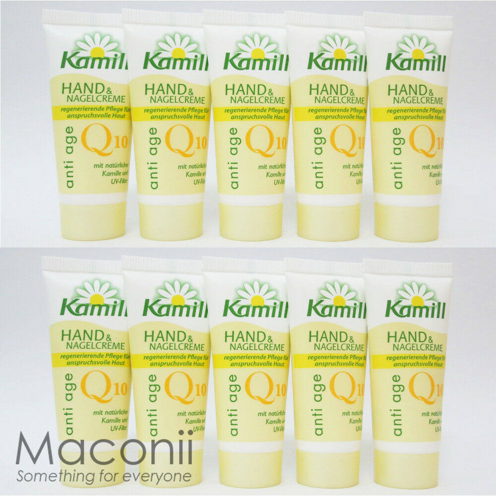 Kamill Hand and Nail Cream Anti Age Mini Travel Sample 20ml x10 Bottles