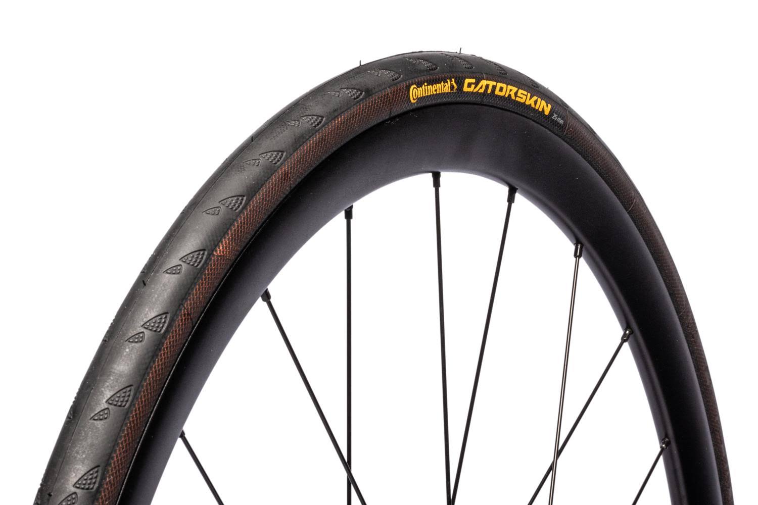 Continental Gator Skin Folding Road Bike Tyre - Black, 700c, 28mm