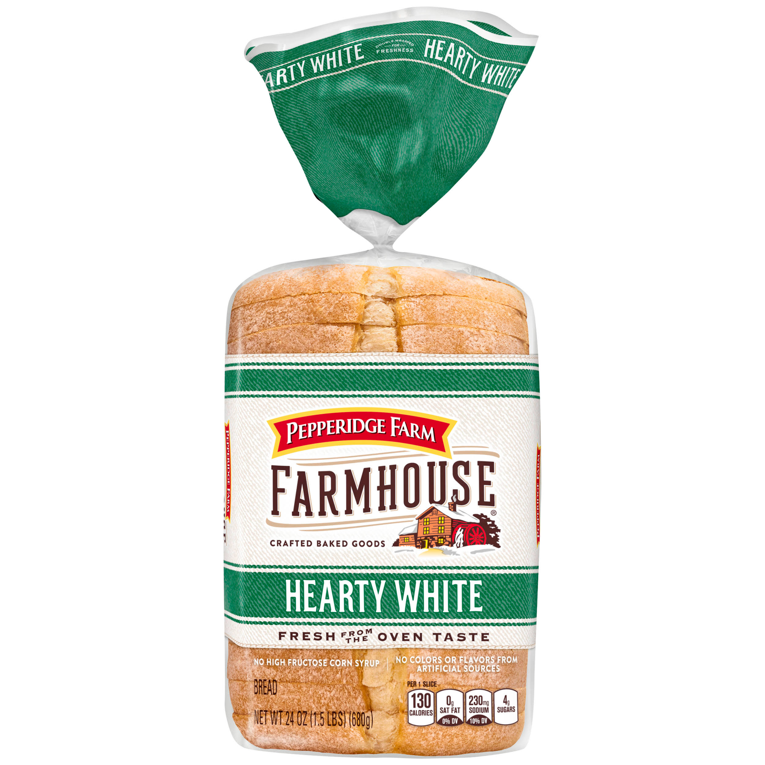 Pepperidge Farm Farmhouse Hearty White Bread - 680g