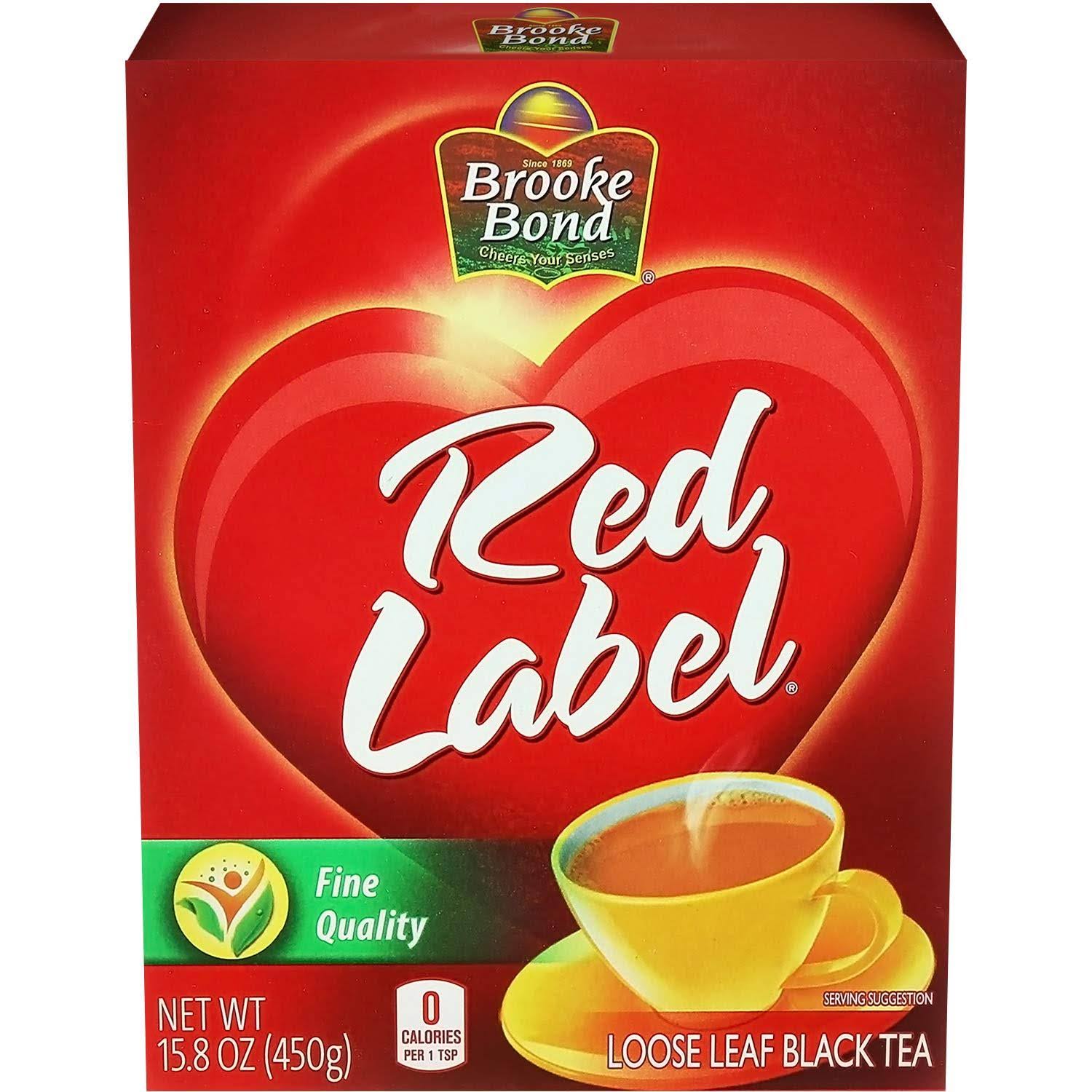 Brooke Bond, Red Label Loose Leaf Black Tea, 450g