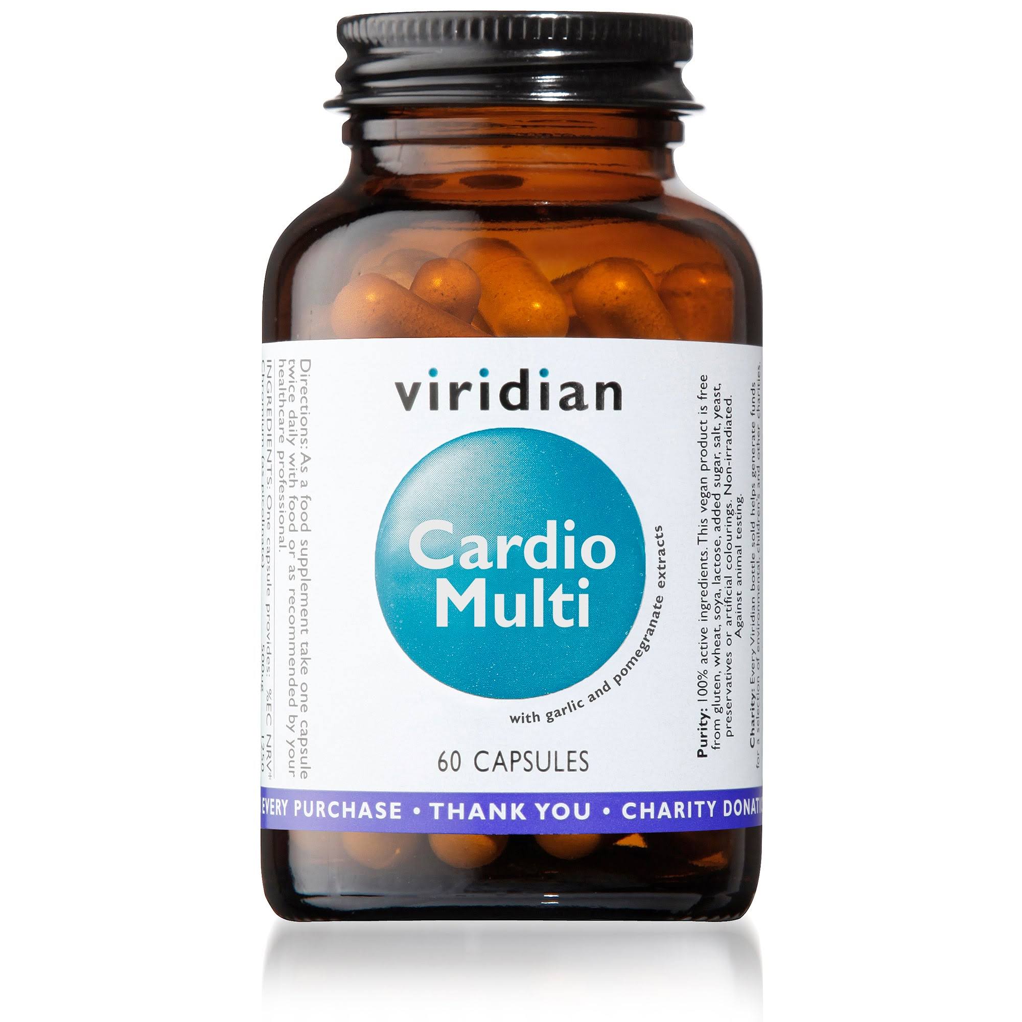 Viridian Cardio Multi - 60 Capsules
