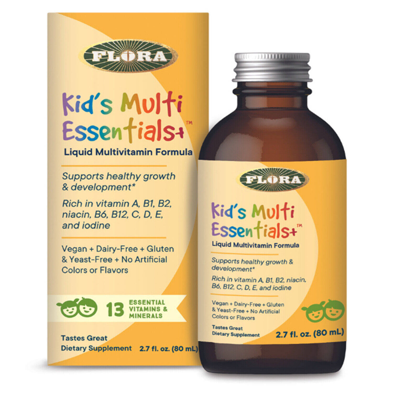 Flora Kid's Multi Essentials+ 2.7 fl oz | by NetNutri