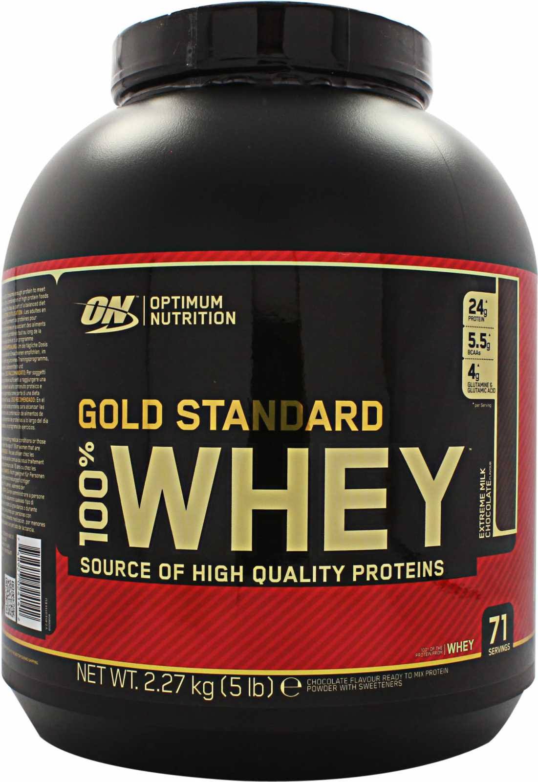 Optimum Nutrition Gold Standard 100% Whey Protein 2.27kg, Chocolate Mint