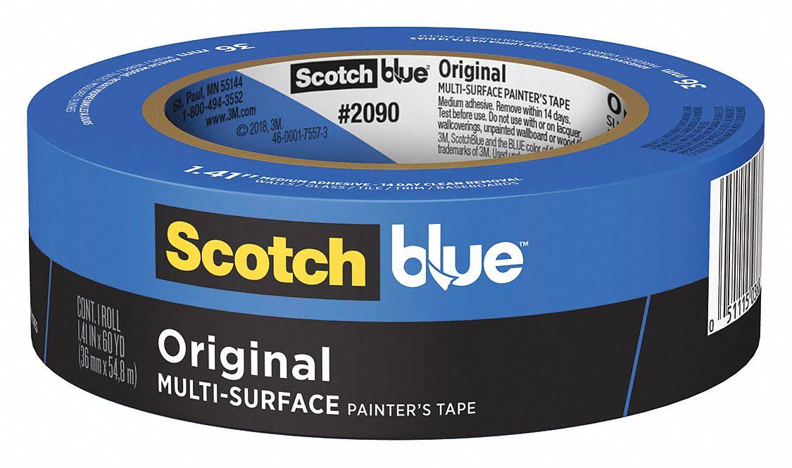 Scotch Blue Painter's Tape - 1.41" x 60 yard