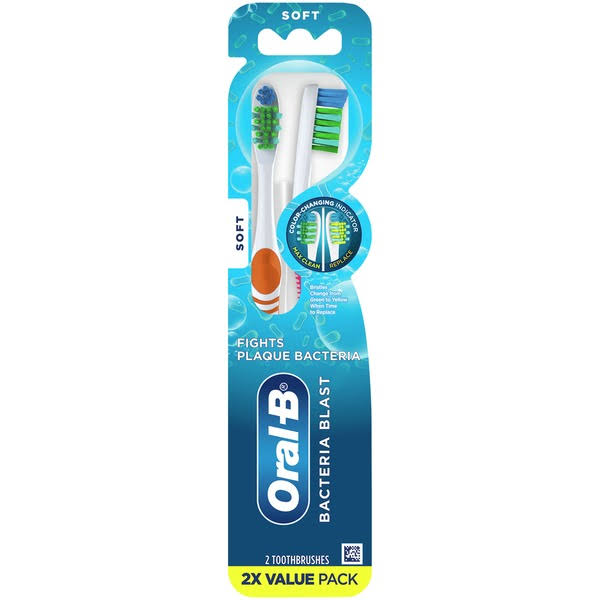 Oral-B Complete Deep Clean Toothbrush - Soft, 2ct