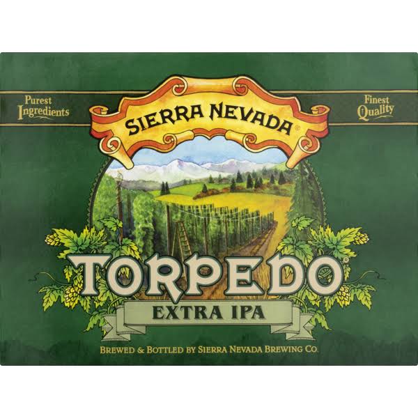 Sierra Nevada Beer, Extra IPA, Torpedo - 12 pack, 12 fl oz bottles