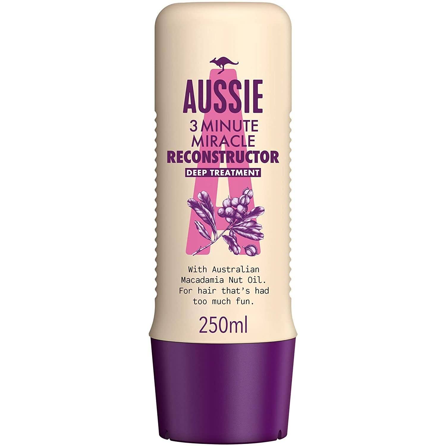 Aussie 3 Minute Miracle Reconstructor Hair Treatment - 250ml