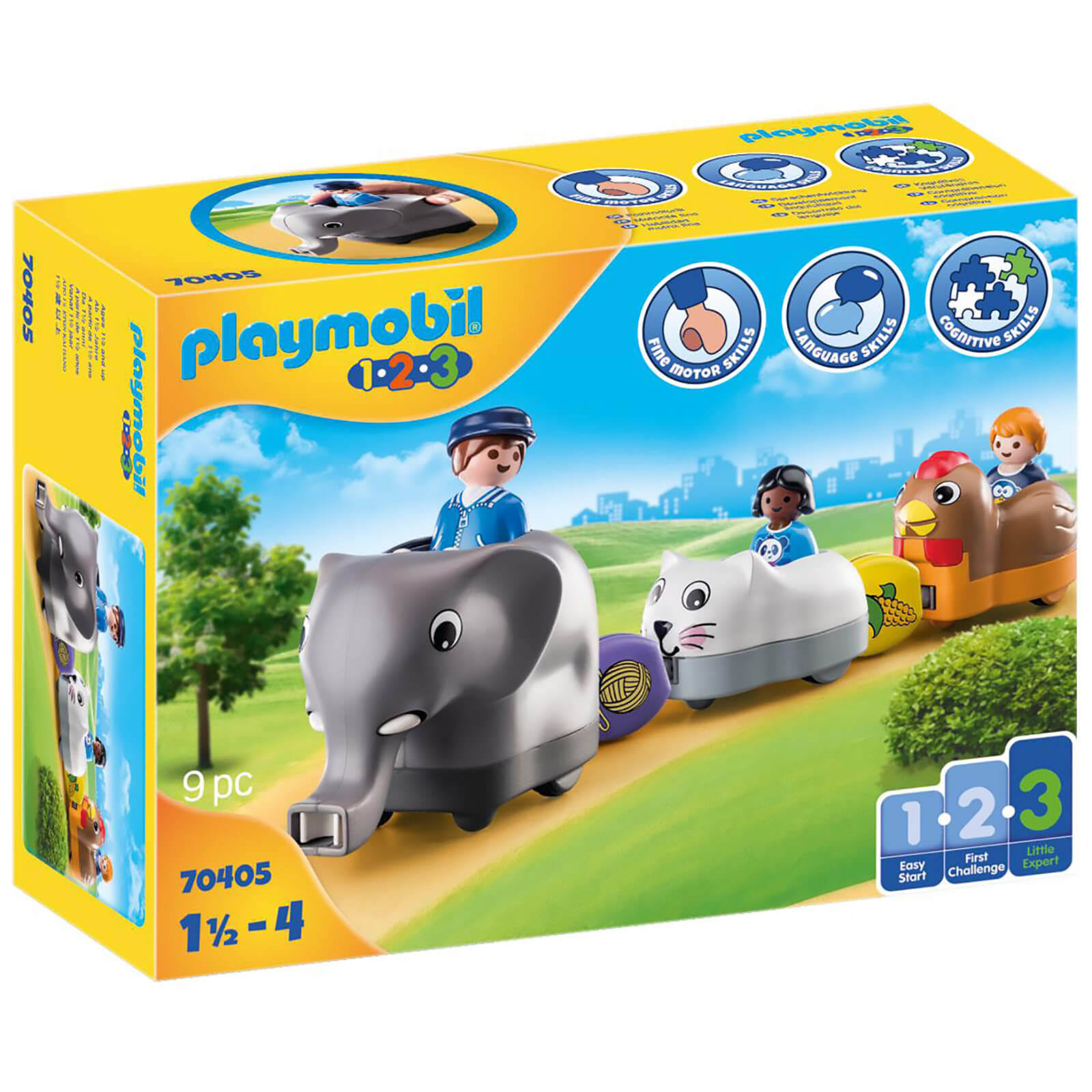 Playmobil 70405 1.2.3 Animal Train