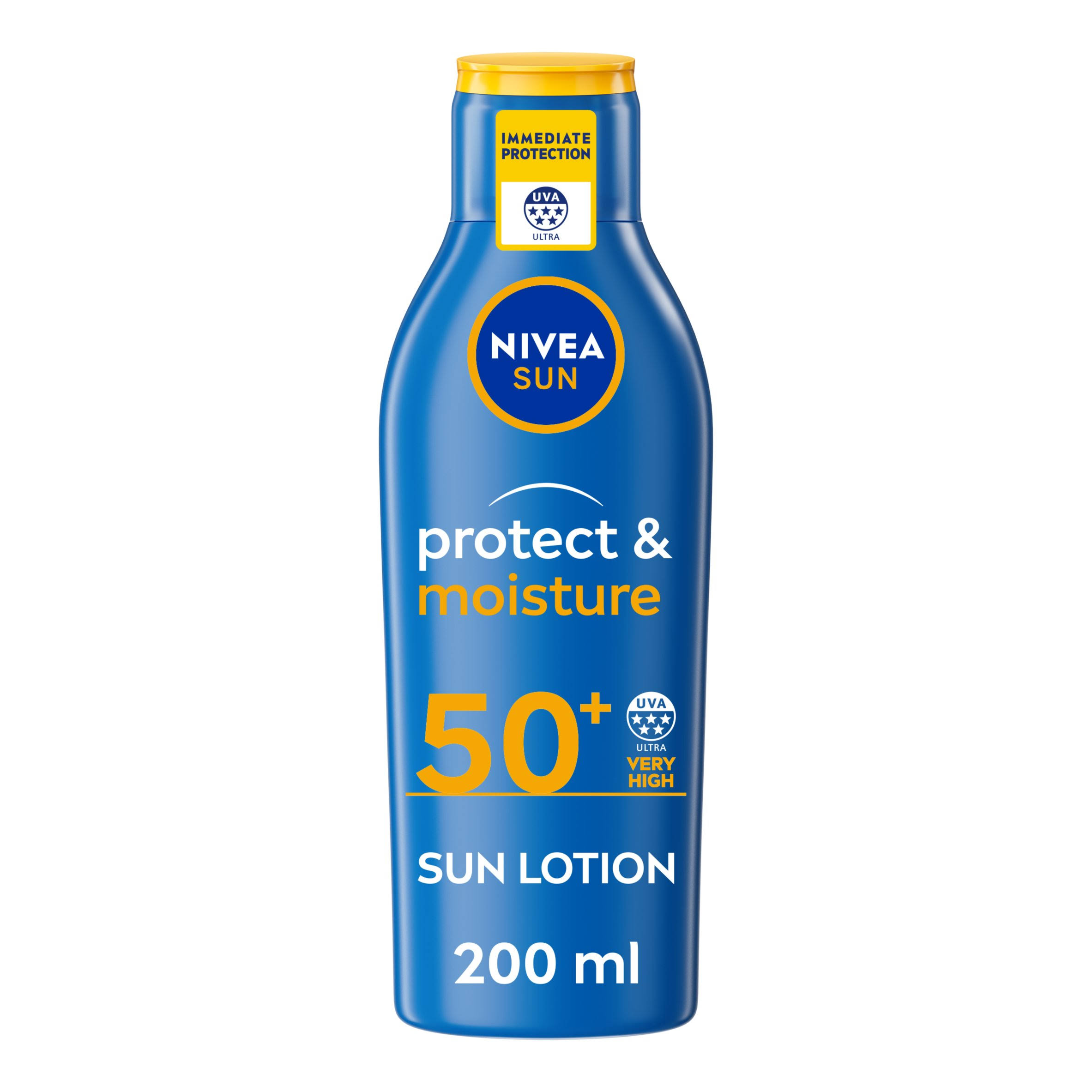 Nivea Protect and Moisture Sun SPF50 Lotion - 200ml