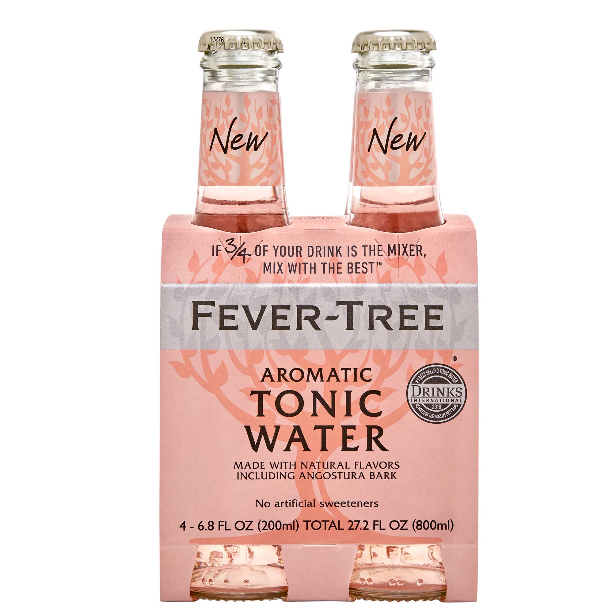Fever-Tree Aromatic Tonic Water - 4 x 200ml