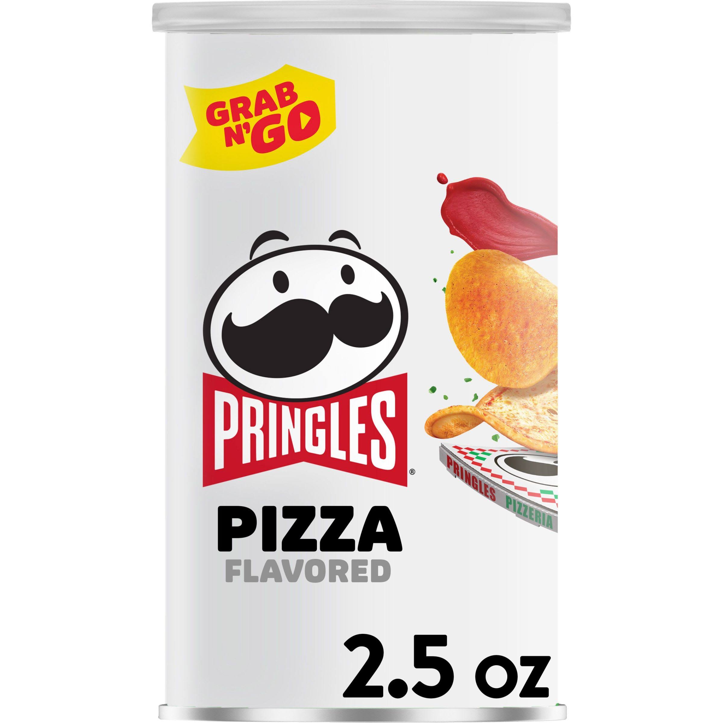 Pringles Potato Crisps, Pizza Flavored, Grab N' Go - 2.5 oz