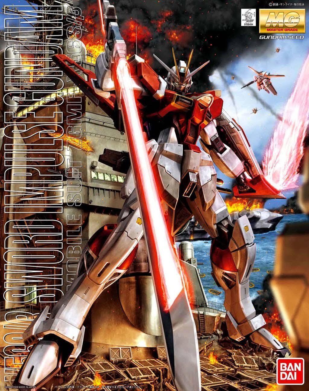 Bandai MG 584946 Gundam Sword Impulse Model - 1/100 Scale
