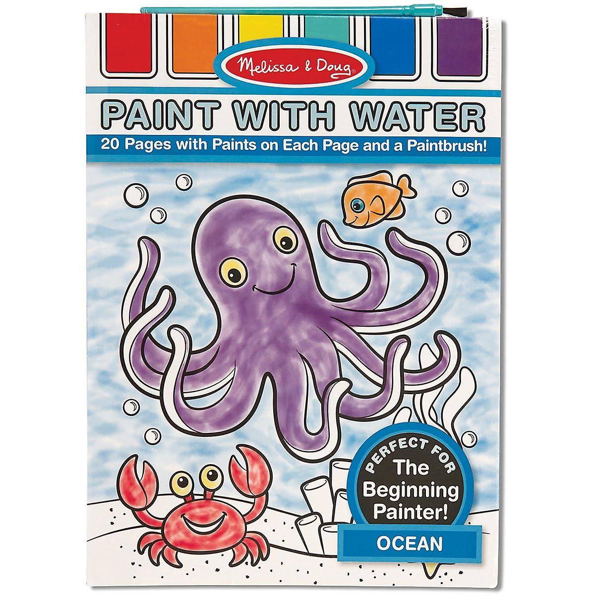 Melissa & Doug Paint with Water Set - Ocean