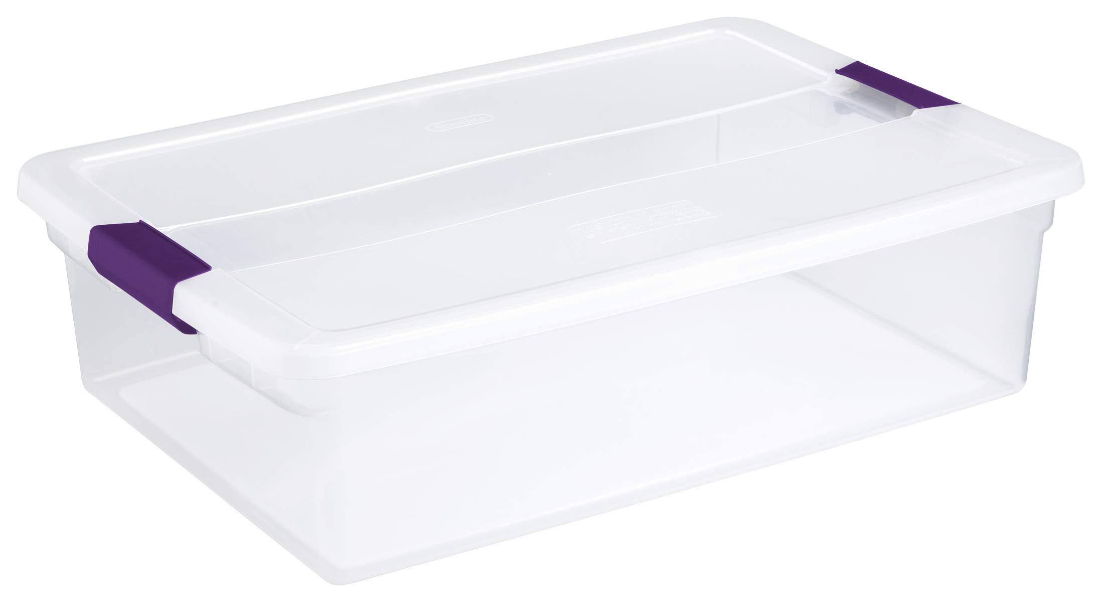 Sterilite ClearView Latch Storage Container - 32qt