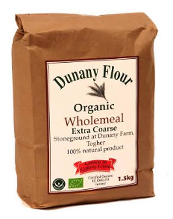 Dunany Organic Wholemeal Extra Course Ground Flour (1.5kg)