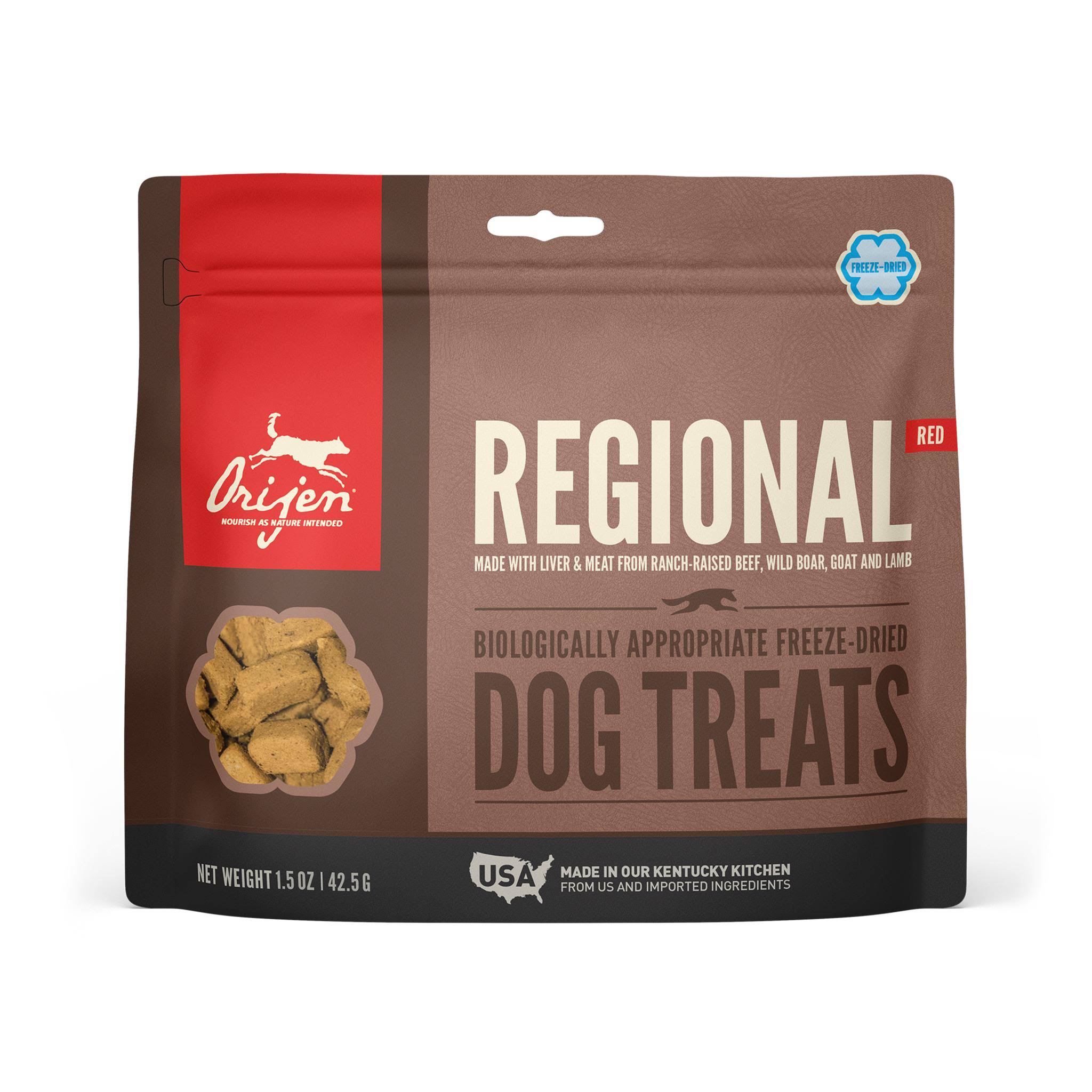 Orijen Freeze Dried Dog Treats, Regional Red / 1.5 oz