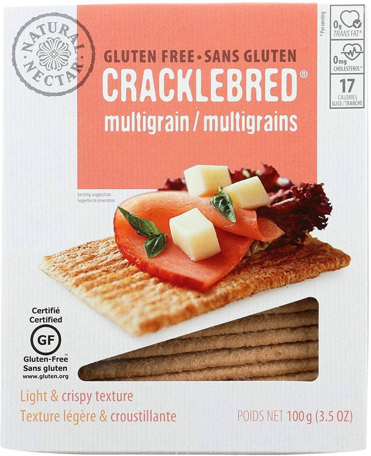 Natural Nectar Gluten Free Cracklebred Multigrain Crackers - 3.5oz