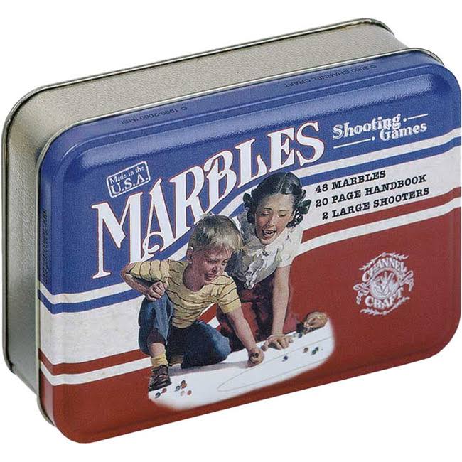 Channel Craft Toy Tin Marbles Game