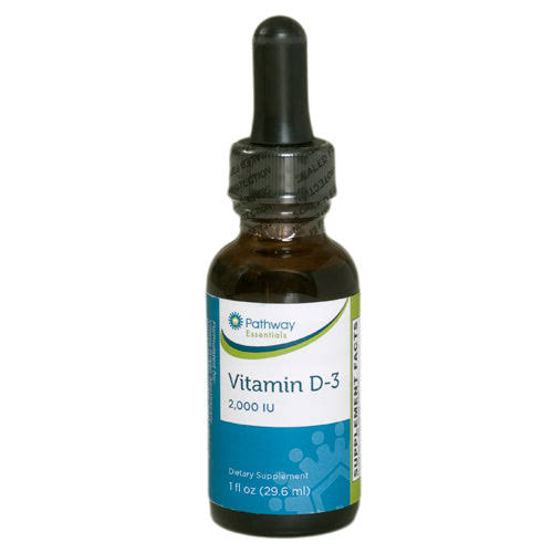 Vitamin D3 Drops 2,000 IU, 1 oz