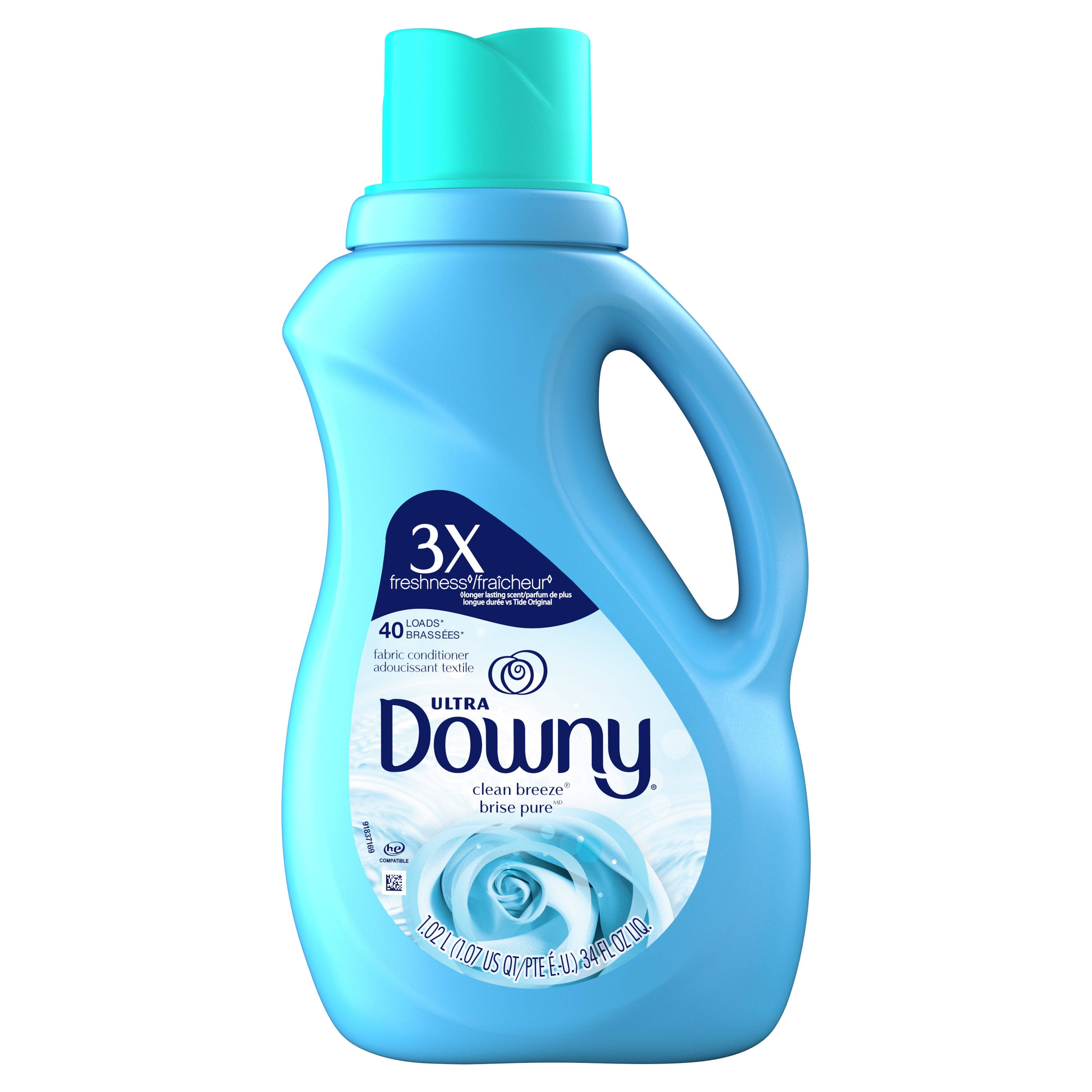 Downy Ultra Liquid Fabric Softener - Clean Breeze