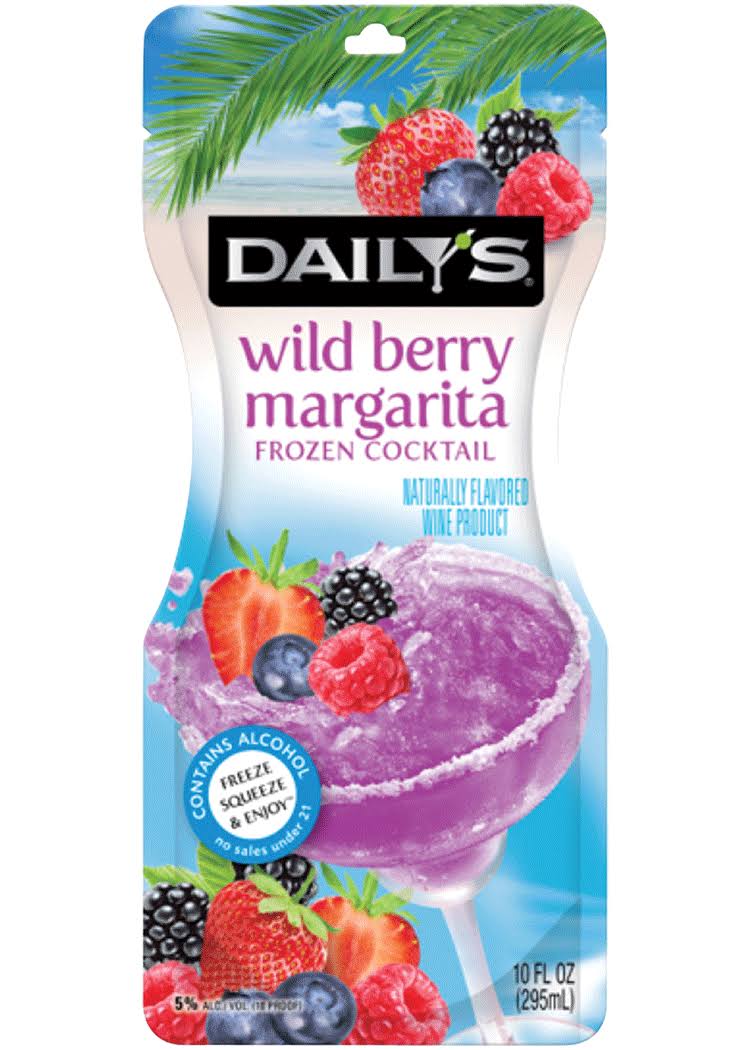 Dailys Cocktail, Frozen, Wild Berry Margarita - 10 fl oz