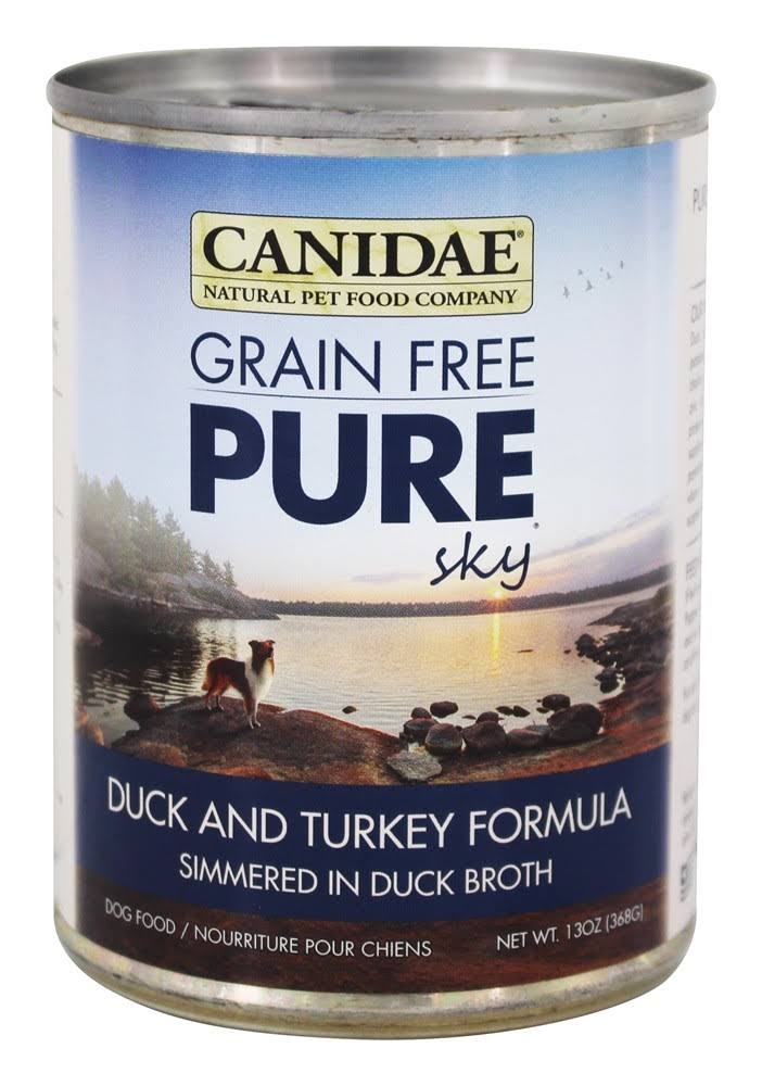 Canidae Grain Free Pure Sky Canned Dog Food - Duck & Turkey Formula, 13 oz