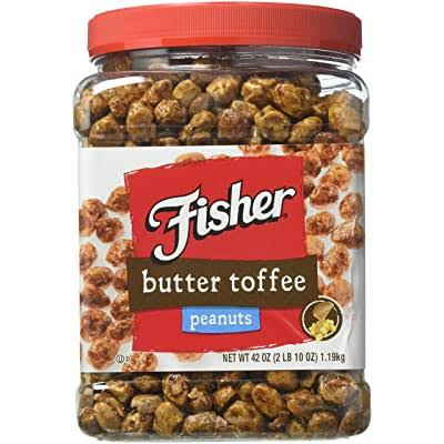 Fisher Butter Toffee Peanuts - 42oz