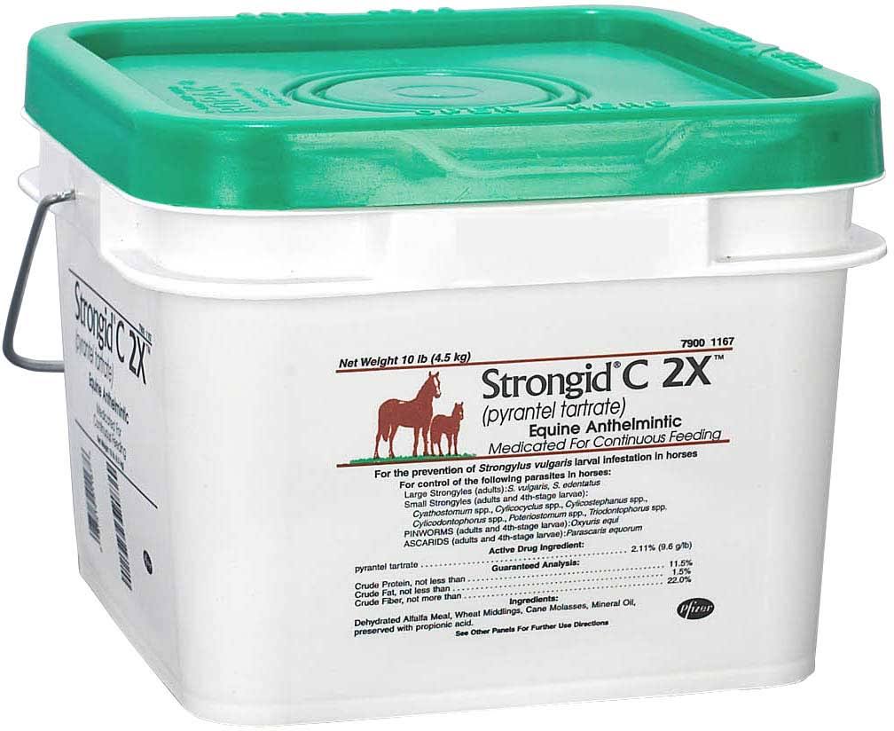Strongid C2X Equine Anthelmintic Dewormer