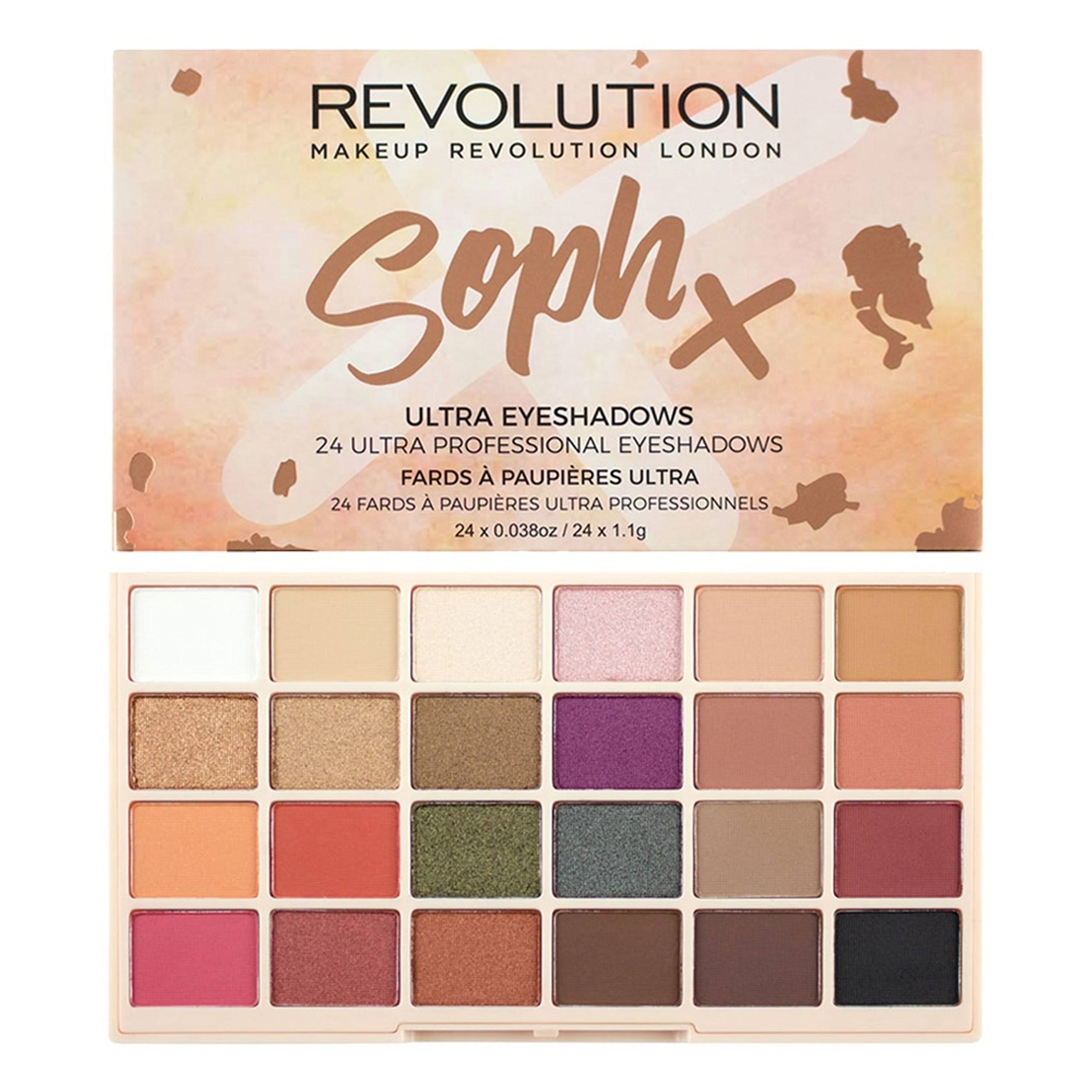 Makeup Revolution Eyeshadow Palette - Soph X, 24ct