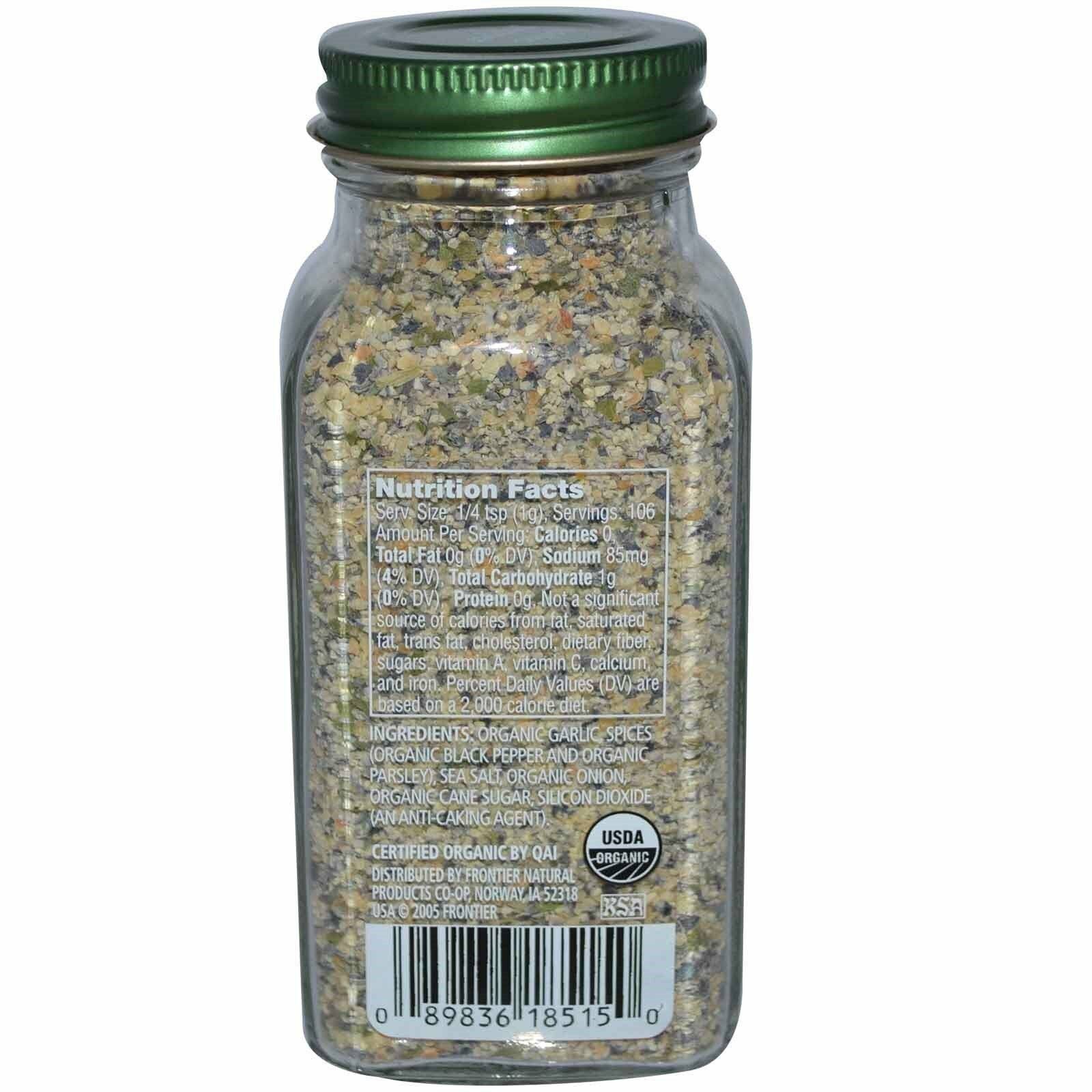 Simply Organic Garlic Pepper - 3.73oz