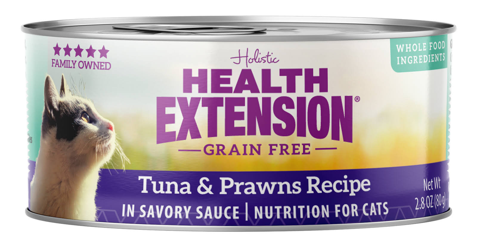 Health Extension Grain-Free Canned Cat Food - Tuna & Prawn Recipe