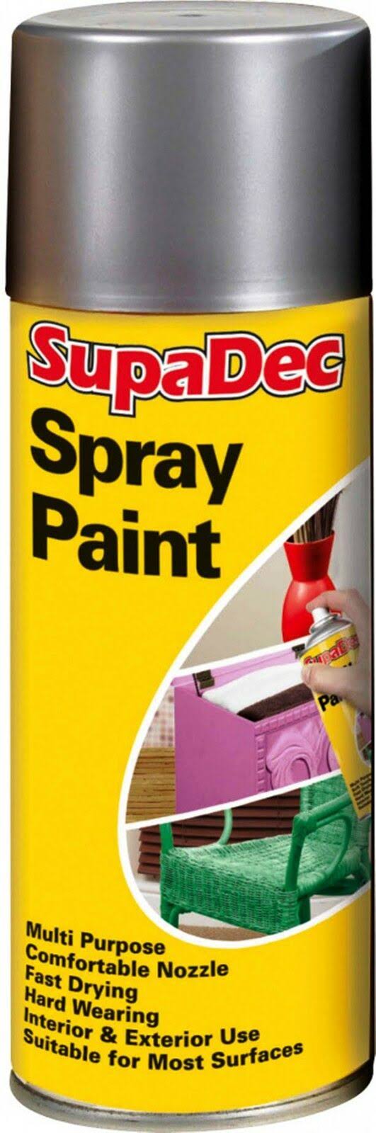 Supadec Spray Paint - Silver, 400ml