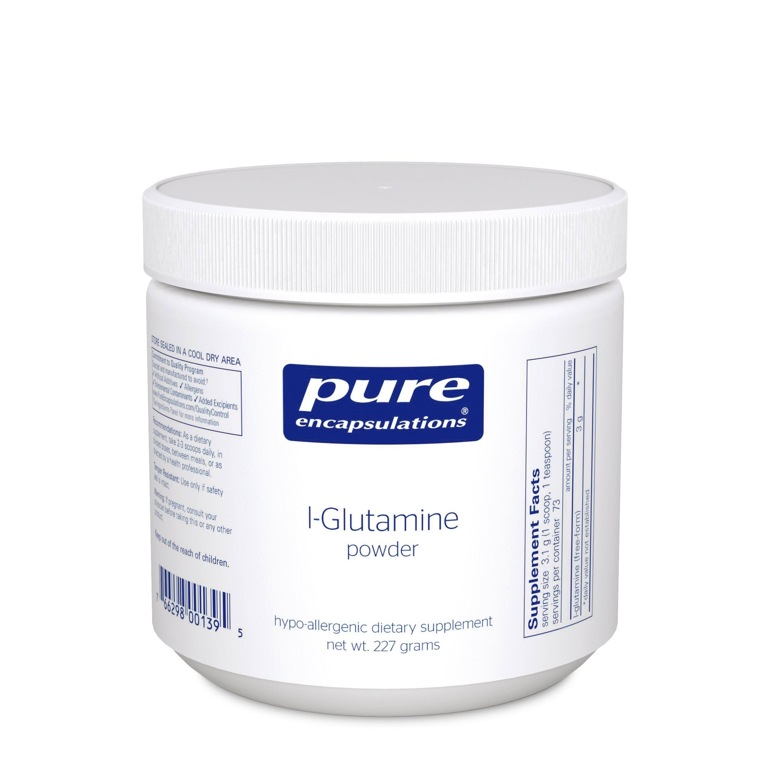 Pure Encapsulations L-Glutamine Powder Supplement - 227g