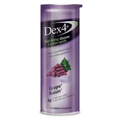 Dex4 Glucose Tablets Grape
