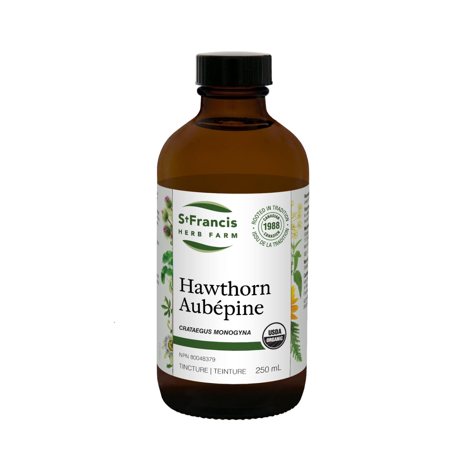 St. Francis Herb Farm Hawthorn Liquid Tincture - 250ml