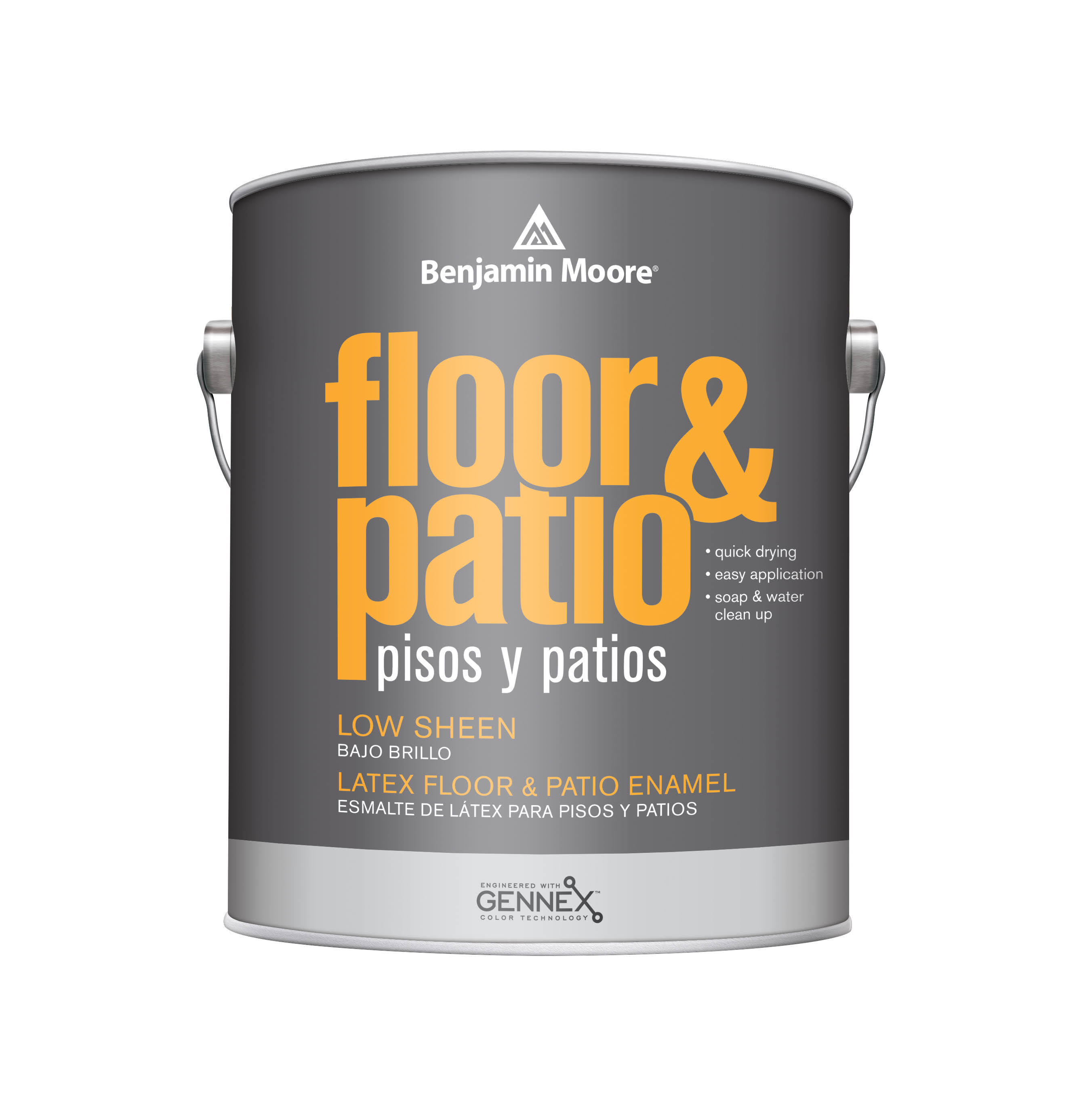 Floor & Patio Low Sheen Enamel N122 - Gallon / Light Gray