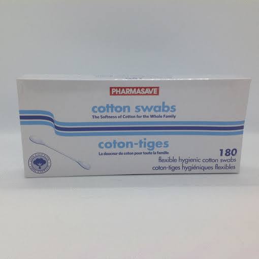 PHARMASAVE COTTON SWABS 180S