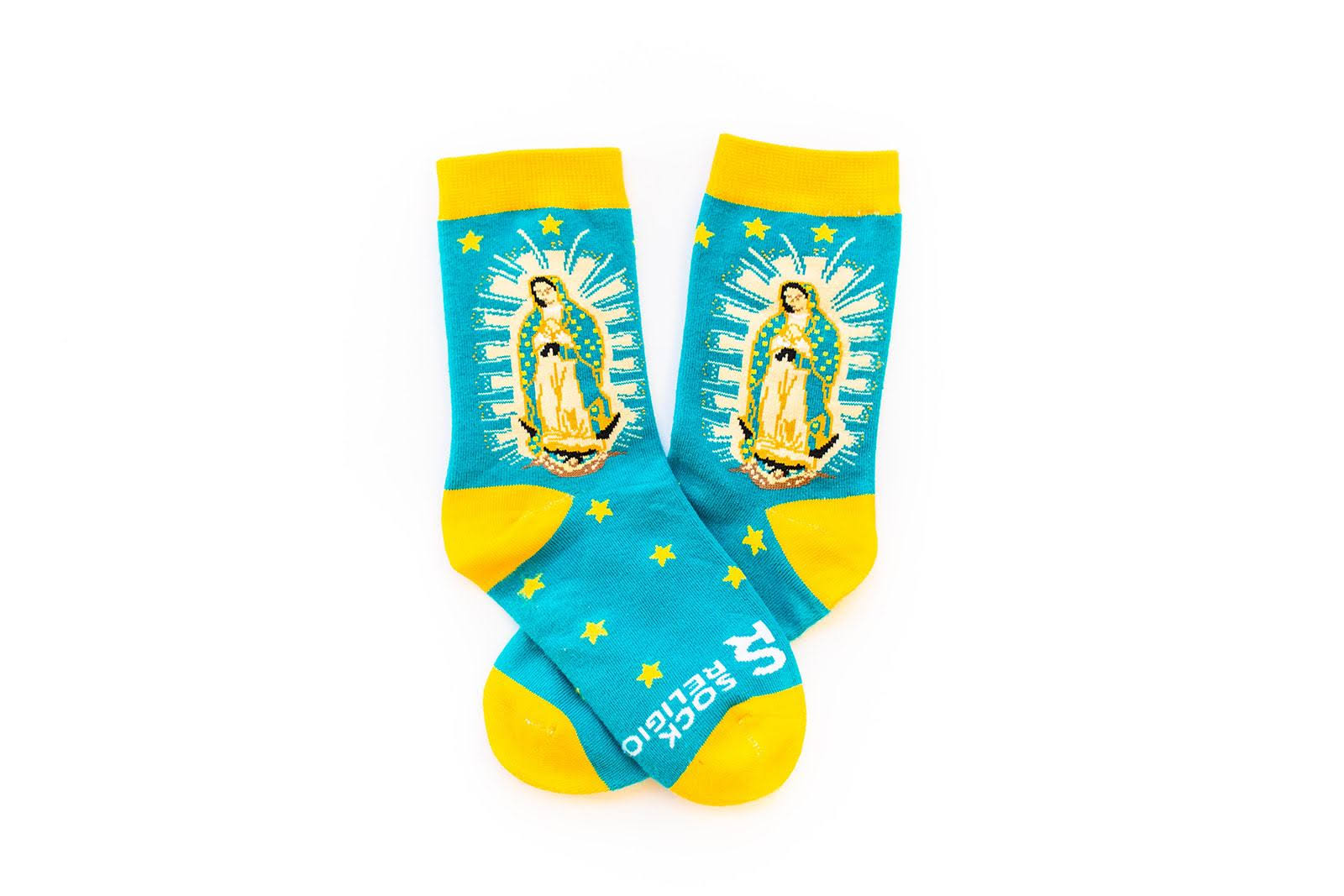 Our Lady of Guadalupe Socks Kids