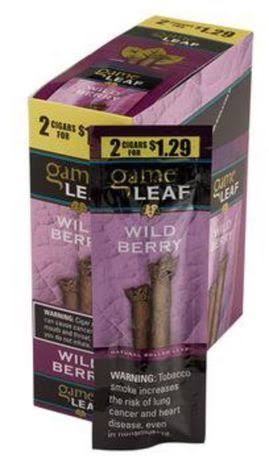 Game Cigars Leaf Wild Berry Pouch - Fruit Fair - Delivered by Mercato