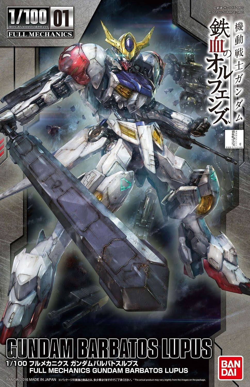 Bandai Full Mechanics 1/100 Gundam Barbatos Lupus