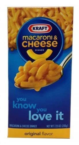 Kraft Macaroni and Cheese Dinner - Original Flavour, 206g