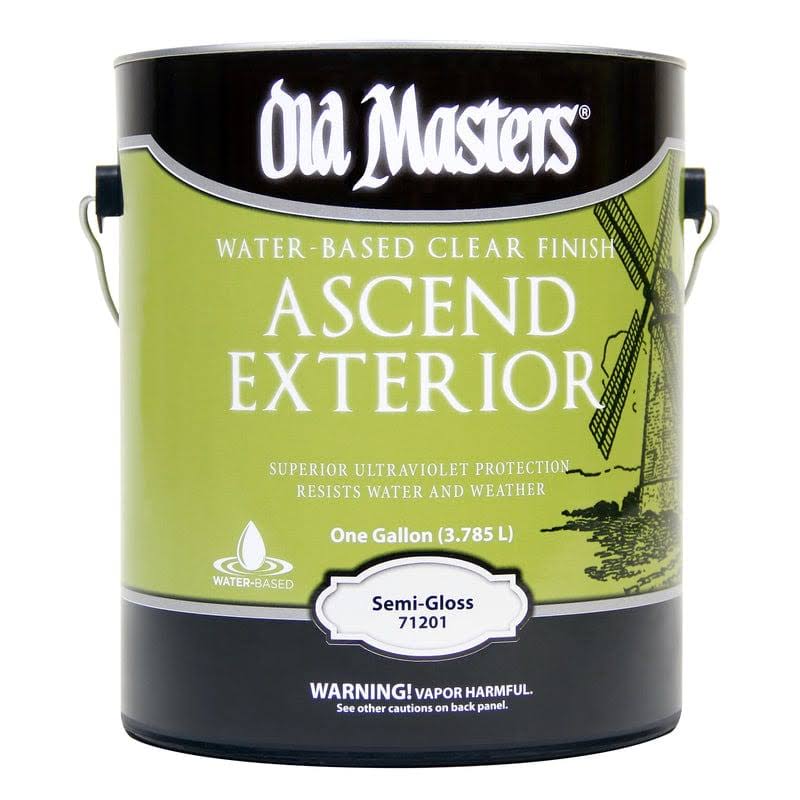 Old Masters Ascend Semi-Gloss Clear Water-Based Finish 1 Gal