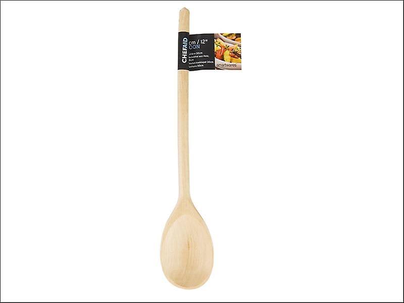 Chef Aid Beechwood Wooden Spoon - 12in
