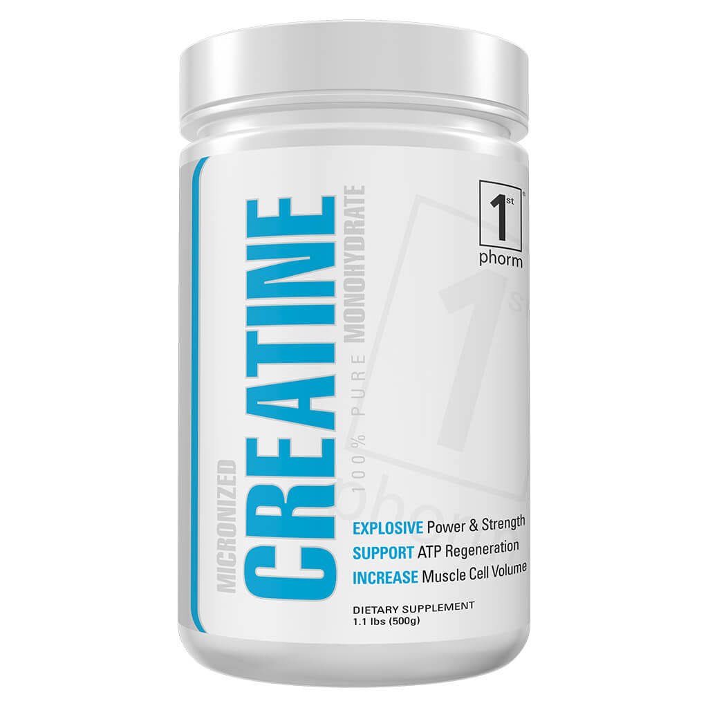 Micronized Creatine Monohydrate Powder | Reduce Lactic Acid Muscle Pain | 100 Servings | Nutritional Supplements by 1st Phorm